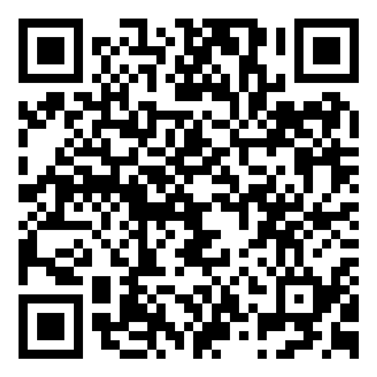 QR code linking to oubas.press/get-the-app